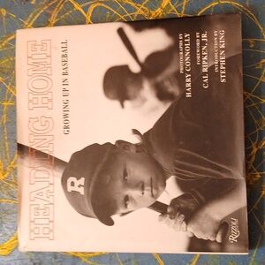 Rizzoli "Heading Home, Growing Up In Baseball" Memories Book - Blk. & Wht. Cover